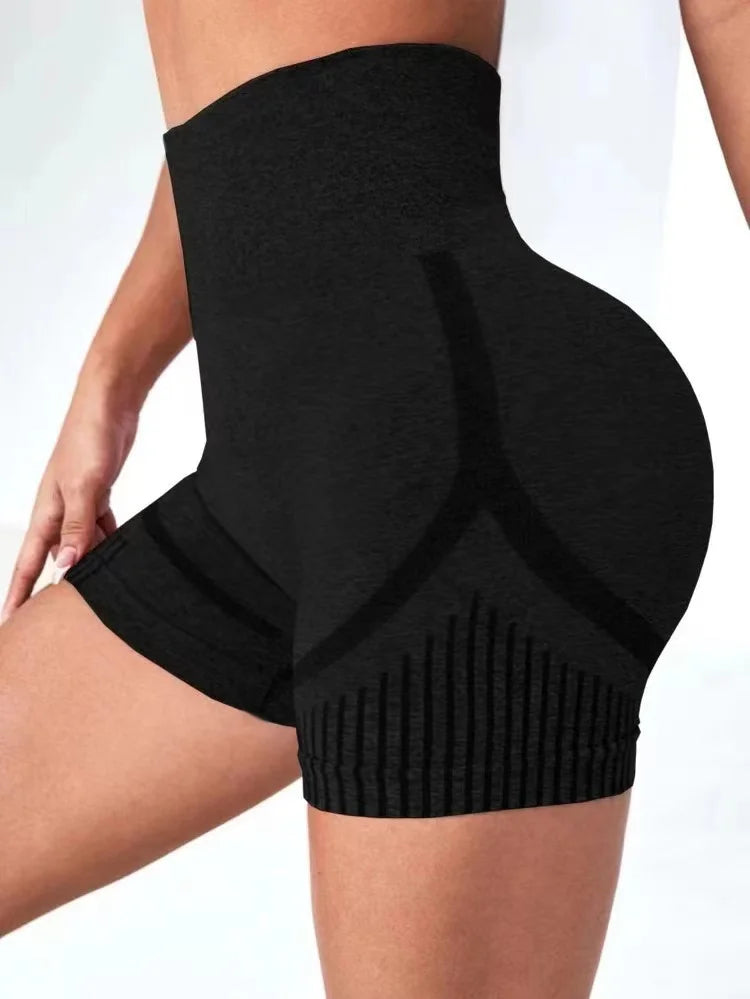 shorts de cintura alta  fitness elevador bumbum