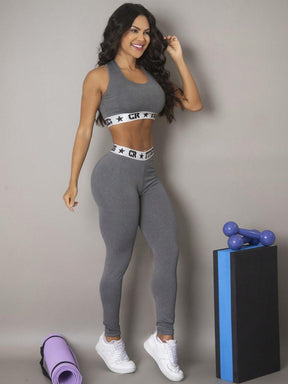 Pague 1 Leve 2 Conjunto Academia Top e Legging.